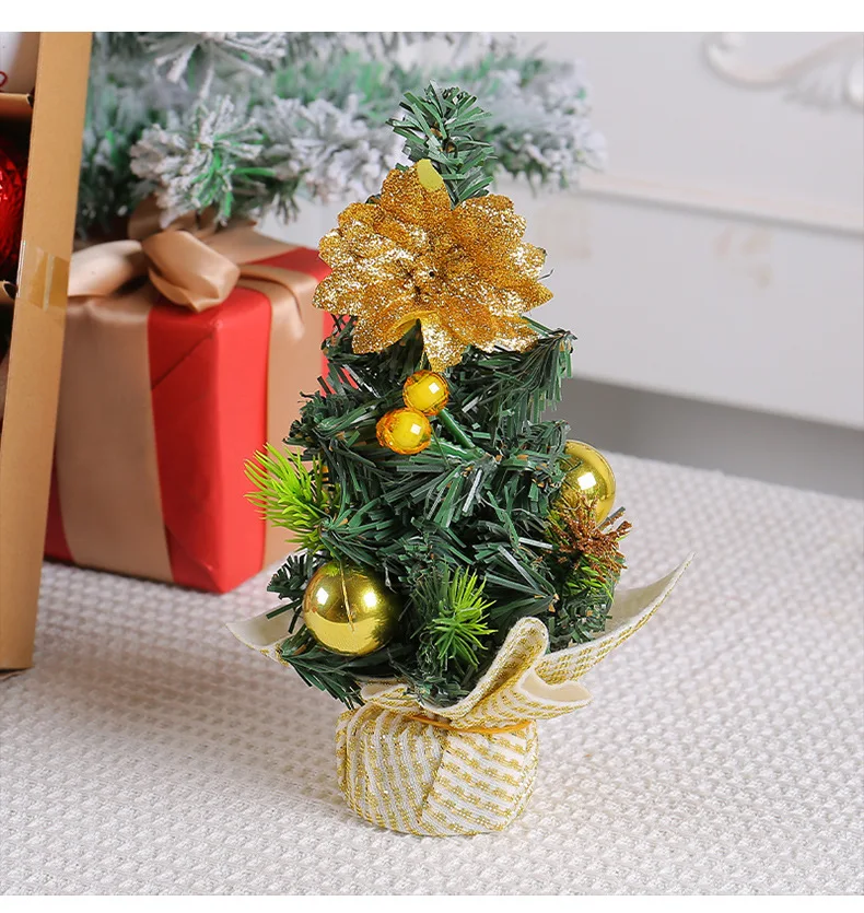 New Mini Christmas Tree Wholesale 2026 Small Xmas Tree Tabletop Decoration for Restaurant Holiday Home Ornament Supplies view 6