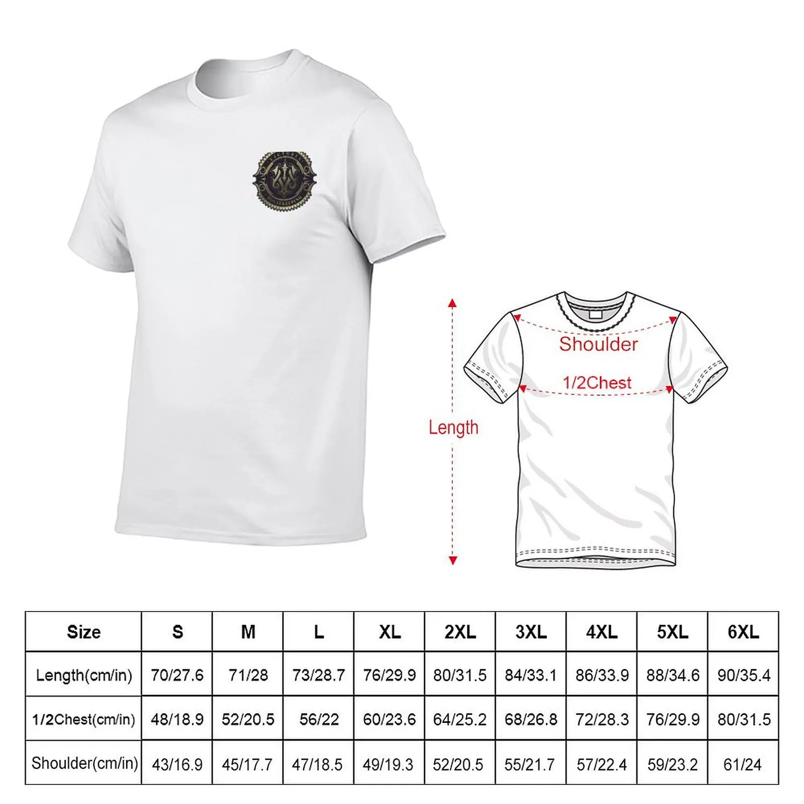 Zenless Zone Zero Victoria Housekeeping Logo T-Shirt t shirts for man graphic tees men t shirt cotton 100% T-shirt
