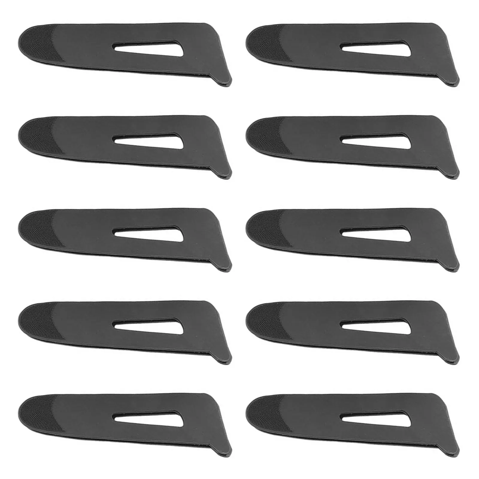 10Pairs Jacket Cuff Repair Patch Hook Loop Fastener Sleeve Adjuster Strap TPU Adjustable Down Jacket Cuff Replacement Repair