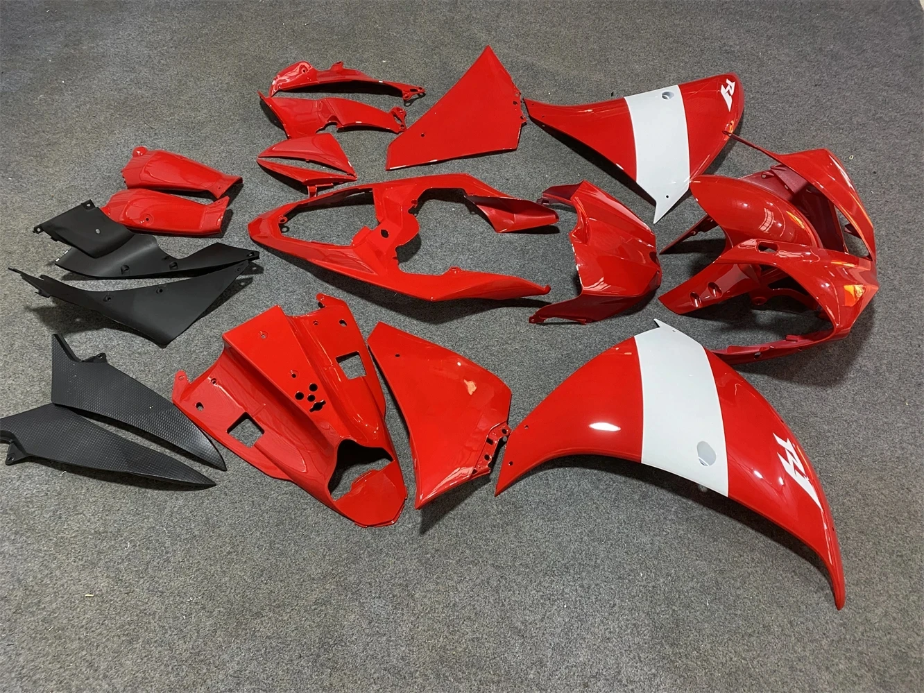 NEW ABS Motorcycle full Fairing Kit fit For YZF R1 YFZ-R1 2009 2010 2011 2012 2013 2014 Bodywork Fairings kits set red black