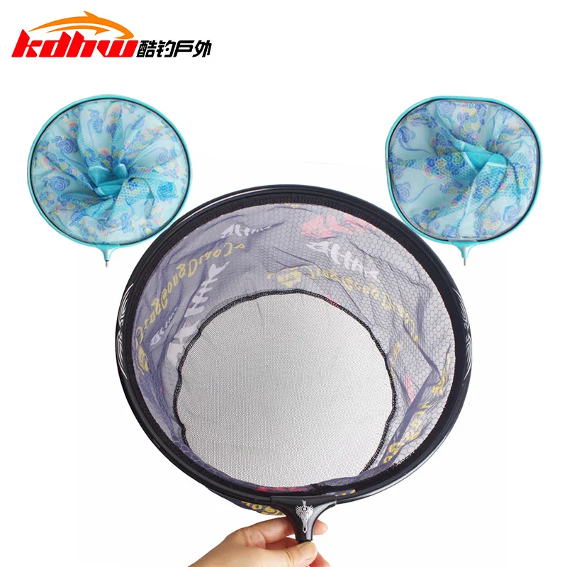 

Goods frame tool gear Freshwater rubber tools three-wall Wire Butterfly Landing fishing accessories equipment sale Scoop