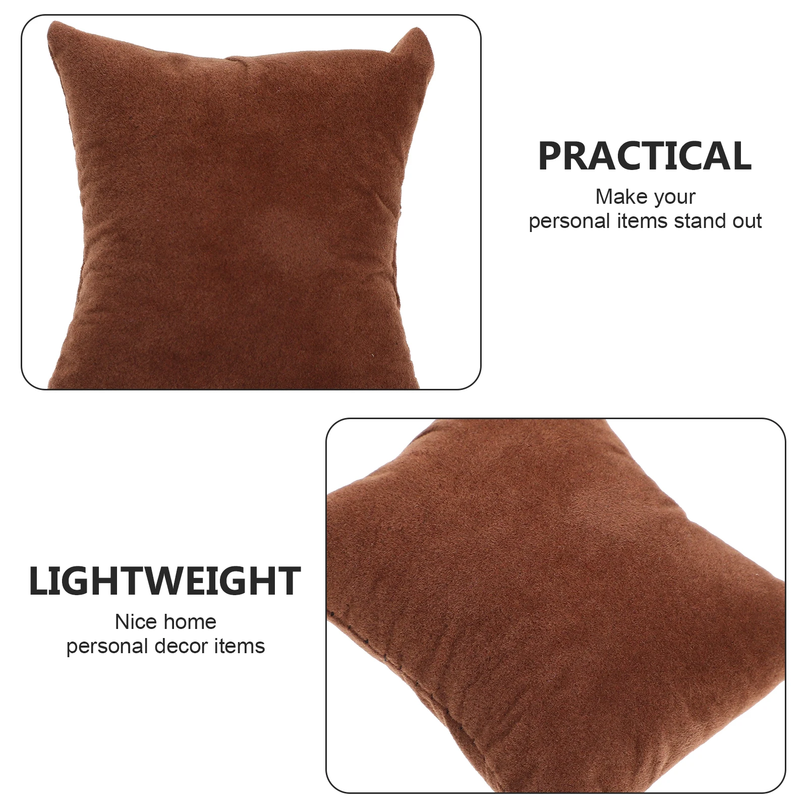 

10Pcs Lint Free Watch Pillow Jewelry Display Cushion for Bracelet Ring Watch Box Insert Protection Pad Accessory