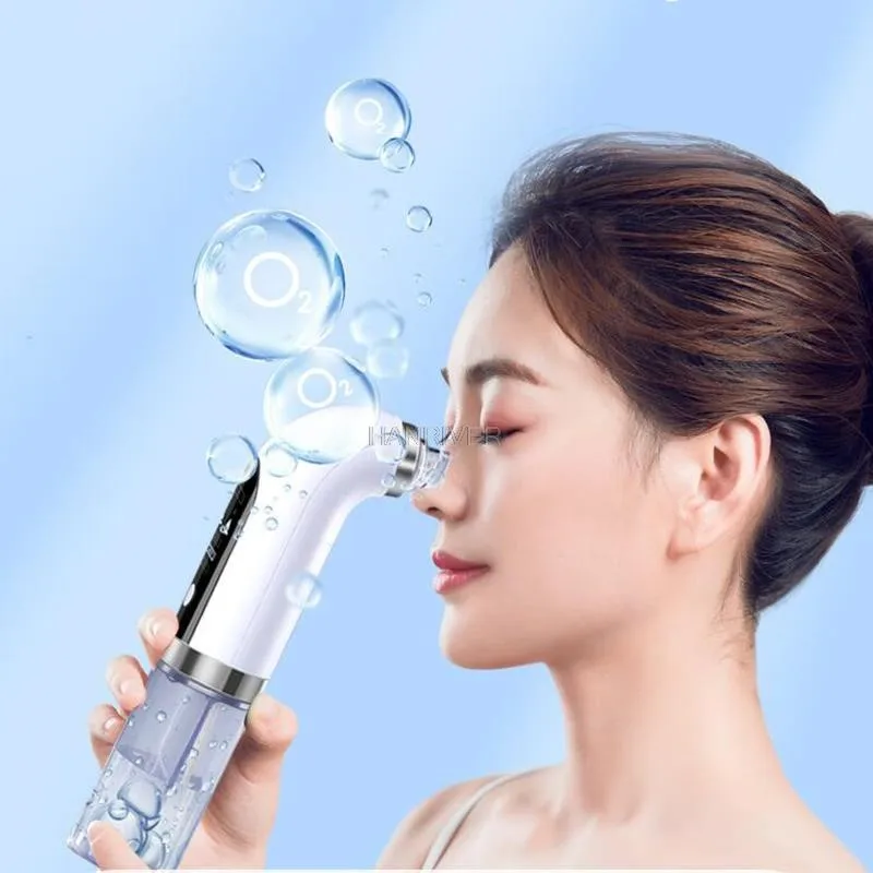 Small bubble beauty instrument pore cleaning import instrument oxygen injection instrument electric blackhead artifact