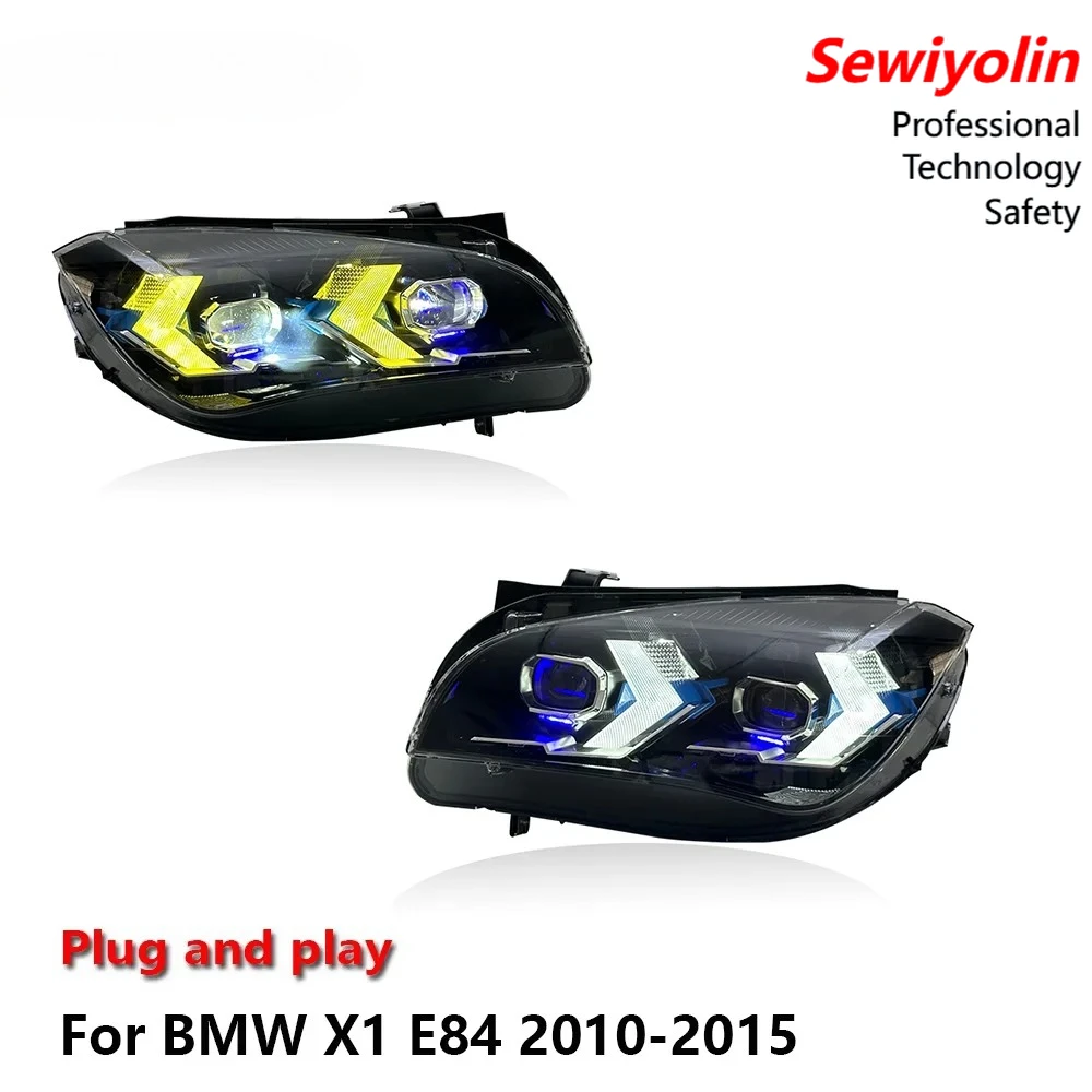 

Car LED Lamps Headlight Auto Light Assemblies For BMW X1 E84 2010-2015 Auto Fog DRL Brake Turn Signal Lamp Plug And Play