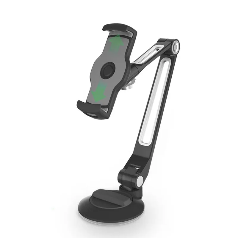Oatsbasf Suction Cup Wall Desktop Tablet Stand Online Live Drama-chasing Long Arm Mobile Phone Bracket iPad Holder 360 Rotatable
