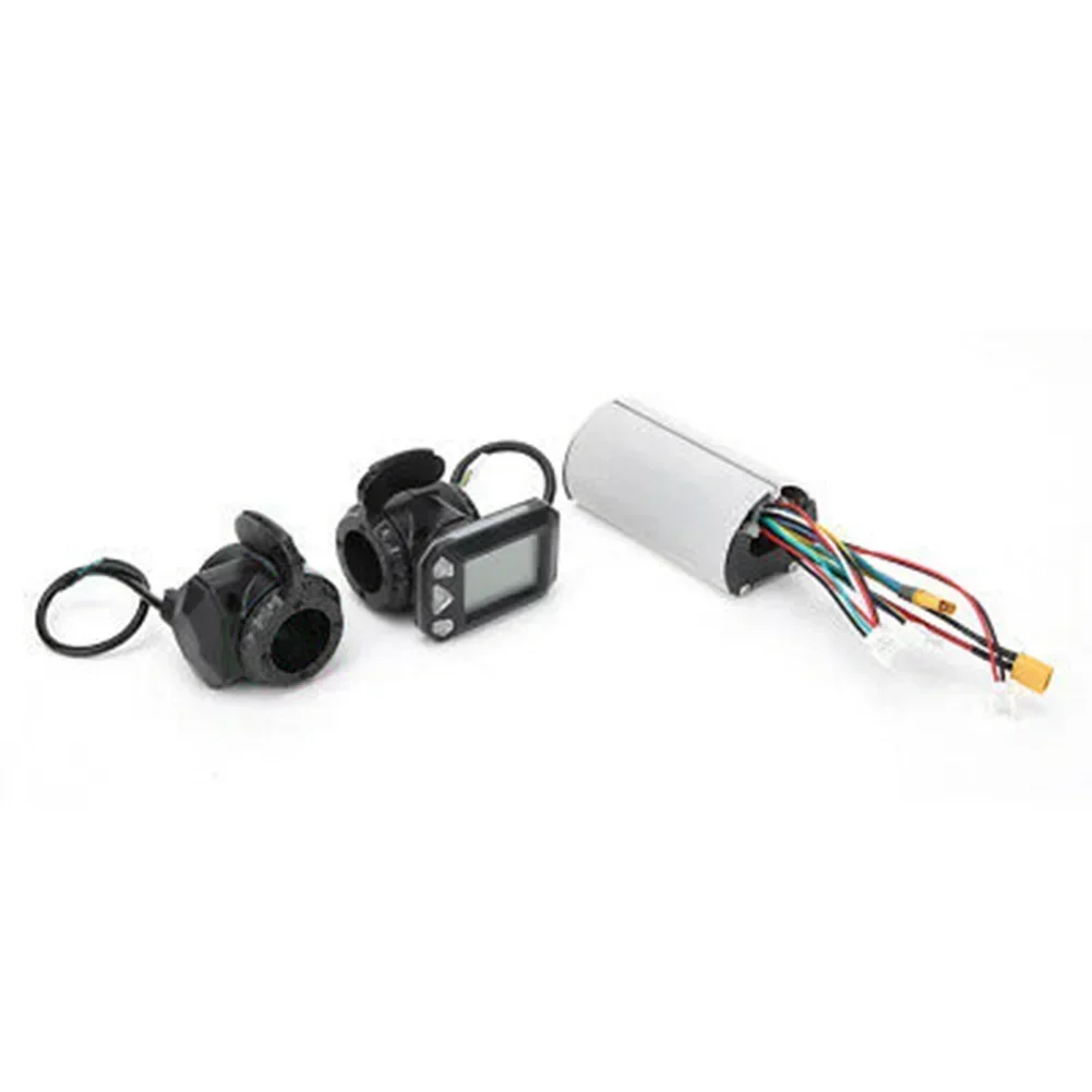 24/36V Electric Scooter Controller LCD Display Control Panel Brake Set Extension Cord Replacement Electric Scooter Accessories