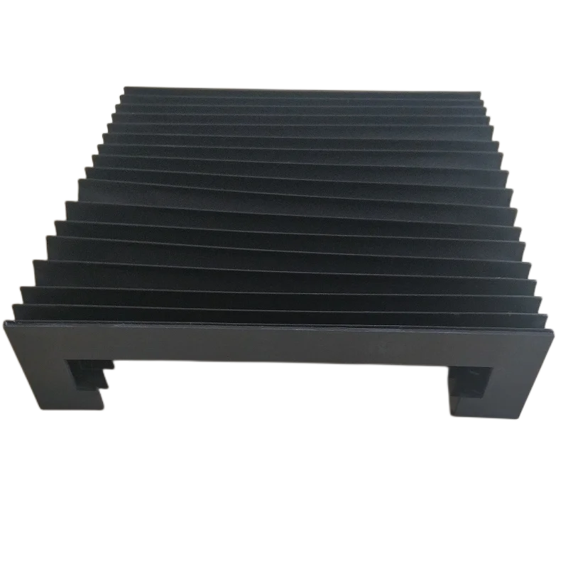 T2 flexible accordion cover for vertical guides , 230 mm x 65 mm x Lmax 360 mm