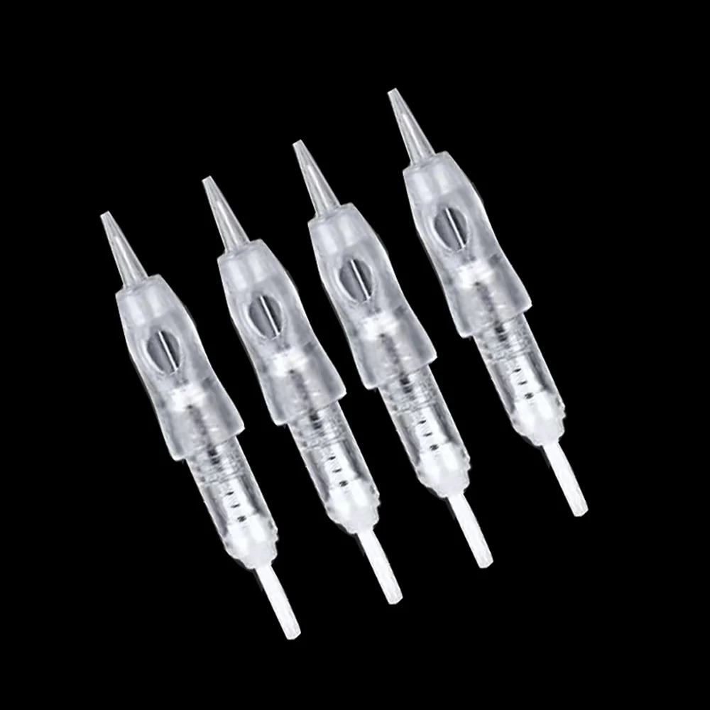 

30pcs Professional Permanent Makeup Needles Tattoo Cartridge for Eyebrow Lip Design Embroidery Needles