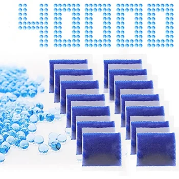 4 แพ็คลูกบอลน้ําลูกปัดเติมกระสุนเจล Splater Ball Blaster กระสุนใช้งานร่วมกับ Splatter Ball Gun ของเล่นตกแต่งบ้านของขวัญ