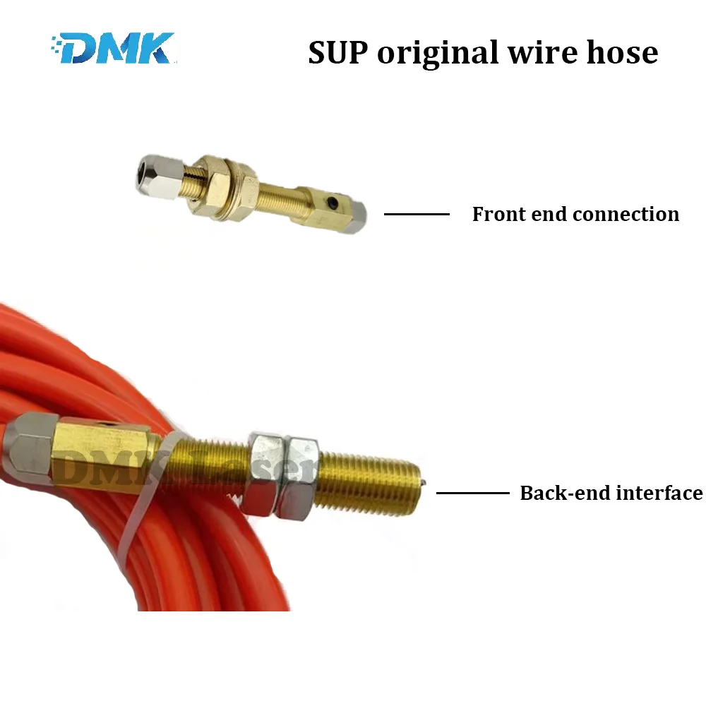 DMK SUP Fiber 20 21 23 S/T special wire feed hose For Laser hand welding machine