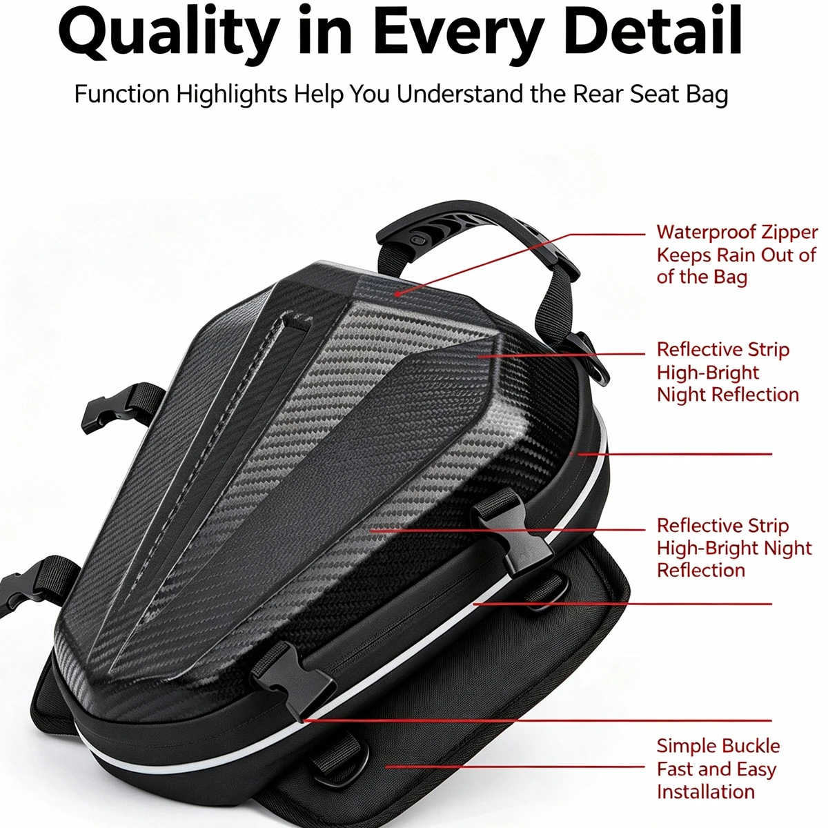 Wielofunkcyjna torba rowerowa  – Panniers Waterproof Rear recenzja i cena