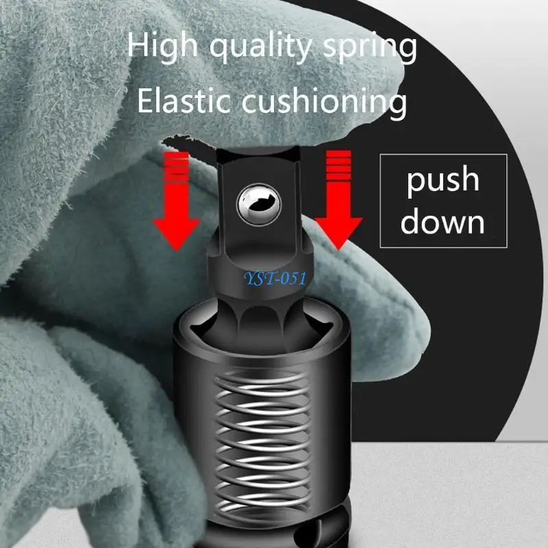 

E15A 360° Drive Universal Joint Wobble Socket Impact Resistance Adapter Impact