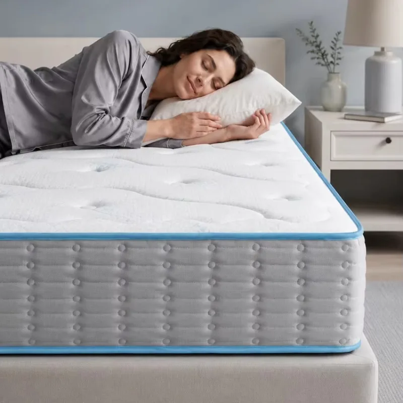 Wholesale Custom Twin Queen King Size Foam Mattress in a Box Roll Pack Orthopedic Mattress for Hotel