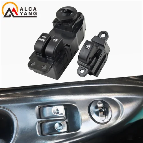 Imagen 1 del producto Elevador de interruptor de ventanilla principal eléctrico para coche lado izquierdo del conductor para HYUNDAI H1 STAREX 2001 2002 2003 2004-2006 93570-4A000