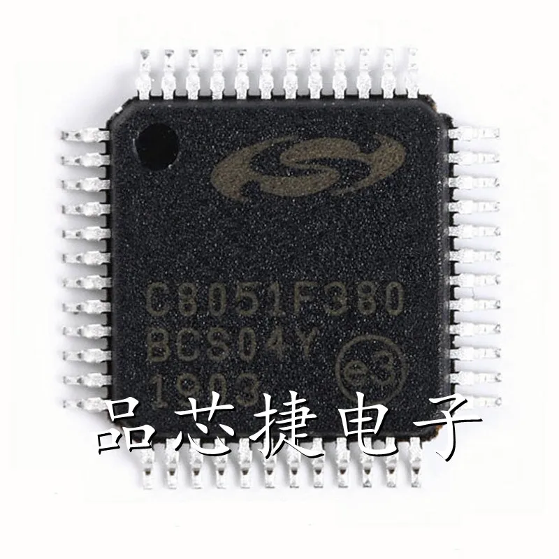 

5pcs/Lot C8051F380-GQR Marking C8051F380 TQFP-48 Full-Speed USB And Broad-Based Flash MCU