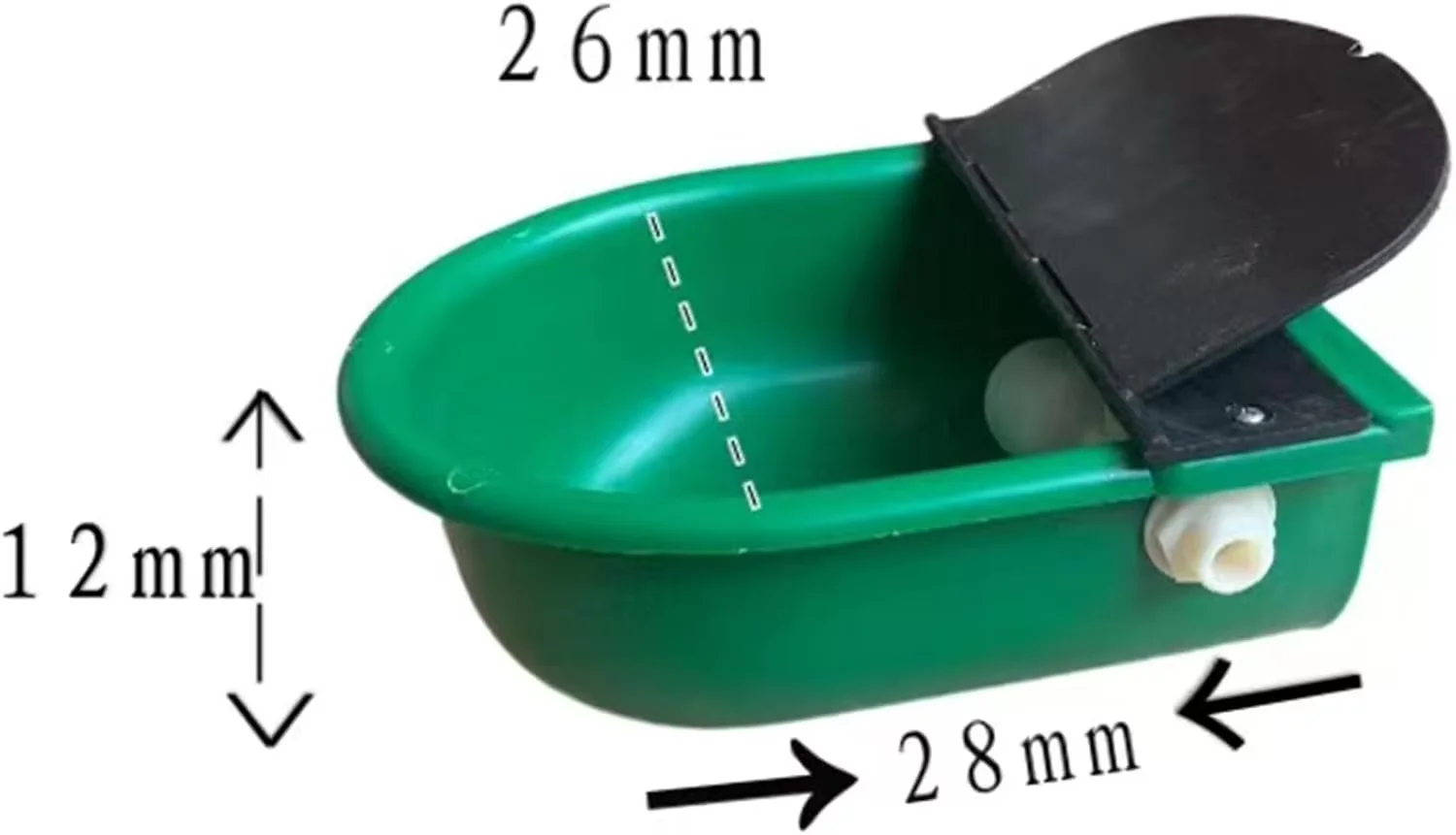 Plastic Automatic Water Bowl Farm Animals Water Feeder Cow Drinking Tool for Sheep Goats Feeding Water Bowl Livestock Supplies