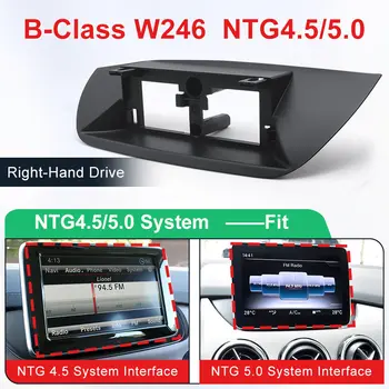 Stojan na displej s Androidem pro Mercedes Benz třídy B W242 NTG4.5 W246 NTG5.0 2012-2018, upevňovací rámeček pro sedan 10 nejlepší prodej sada karoserie pro w246 - №4