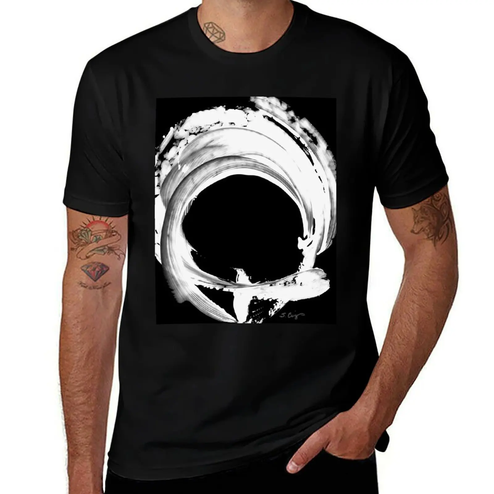 

t shirts Cummings Black T-Shirt man Sharon T-Shirt for cotton 304 soft tshirt Magic by designer man shirts t Inverted