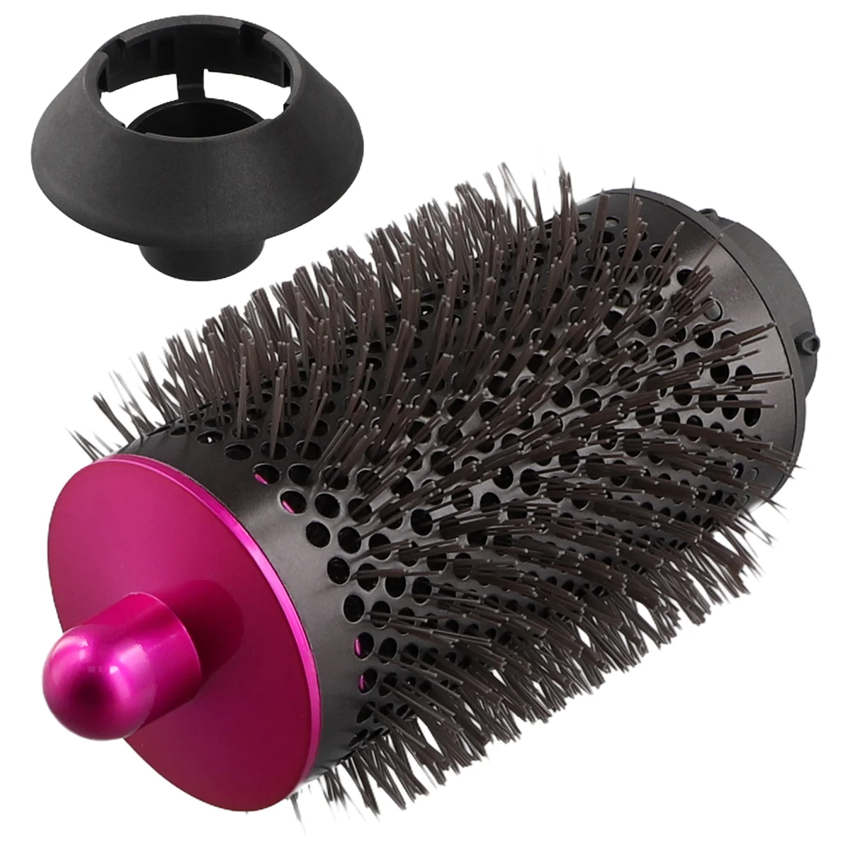 FZFZ 55MM 헤어 드라이어 윈드 후드 액세서리 실린더 빗 에어 노즐 액세서리 로즈 레드