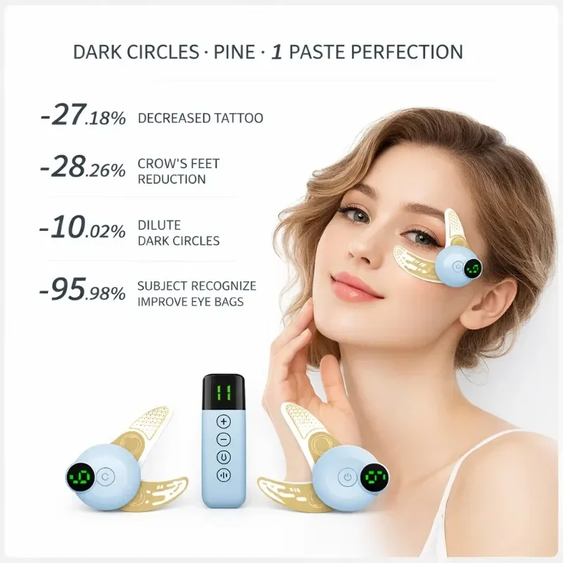EMS Eye Mask Patch Eye Beauty Massage Facial Lifting Anti-Wrinkle Lift Face Skin Care Dark Circles Relieves Fatigue