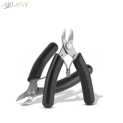 ARLANY Keratin Bond Cutting Pliers Hair Extension Mini Pliers Multifunctiona Jewelry Curved Pointed Nose Diagonal Pliers Tools