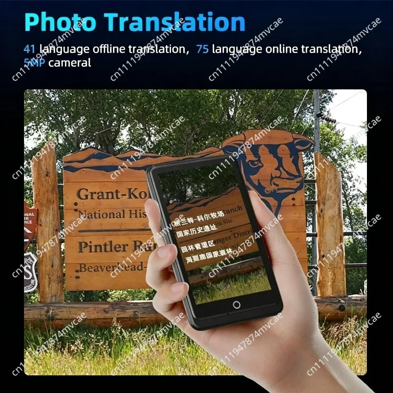 Smart Audio Translator JMF6 with 139 Languages Real Time Voice Translation for Travel Business