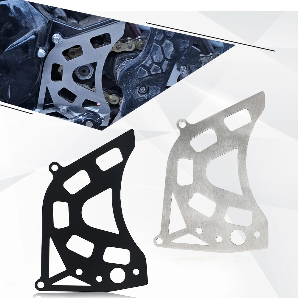 

Front Sprocket Cover Chain Guard Aluminum For Kayo KT250 Hengjian 2 stroke DT230 Loncin MT250 Chain Cover Motorcycle Accessories