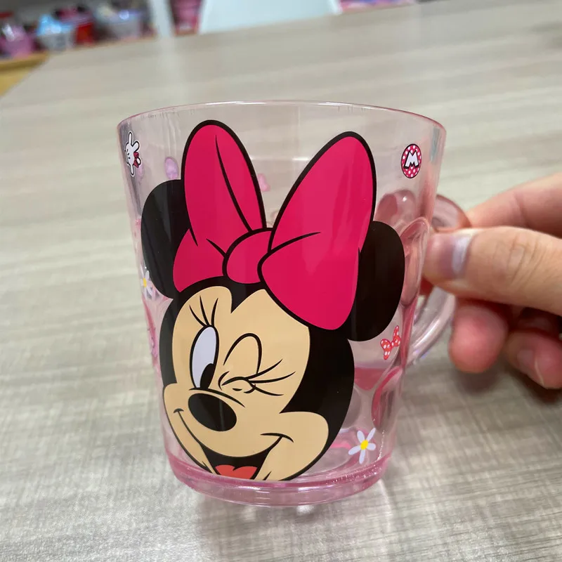 Disney princesa copos congelados 2 elsa mickey mouse copo de leite como copo de cristal crianças dente dos desenhos animados pixar sereia minnie