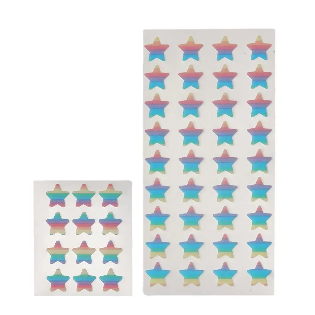 12 pz/36 pz colorato carino stella a forma di cuore trattamento adesivo invisibile copertura rimozione brufolo Patch cura della pelle