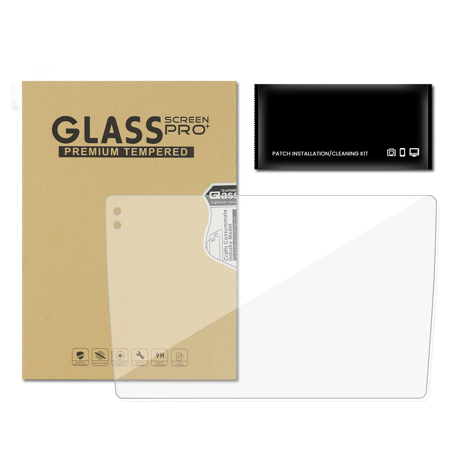 7“ 9” 10“ 12.3 Inch automobile tempered glass coating high-definition protective Car Radio touch screen automobile accessories