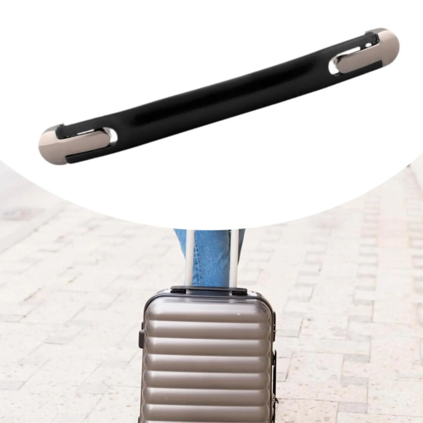 

Suitcase Luggage Handle Accessories Easy Installation Multifunctional Carrying
