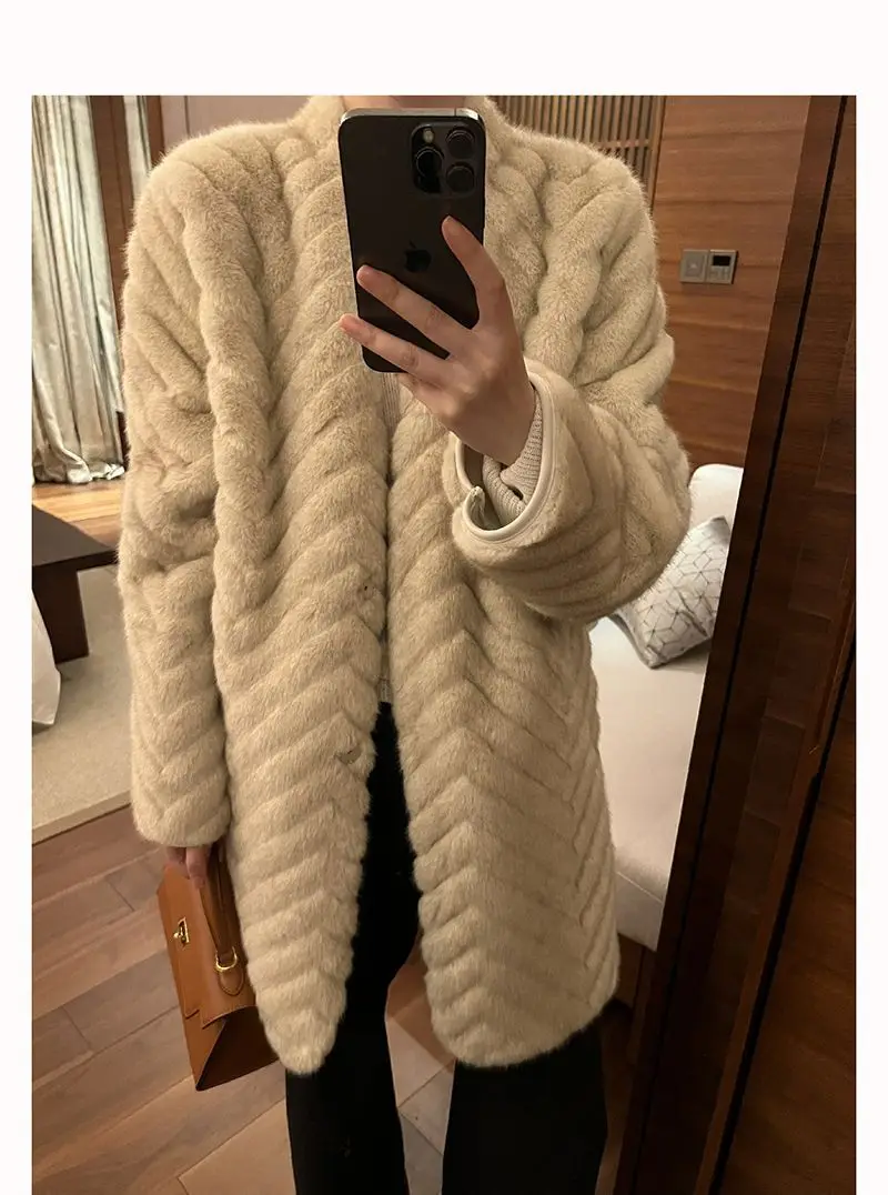 인조 모피 빈티지 코트 여성용 카니발 디스트레스드 신축성 있는 라펠 짐 트렌디 스탠드넥 따뜻한 방풍 코지 청키 슬림