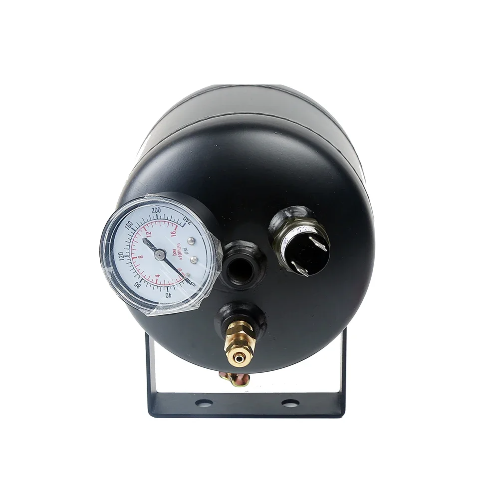 Automobile Modification Suspension Air Storage Tank 0.5 Gallon 2L Vehicle-Mounted Mobile Air Compressor Pump Air Reservoir