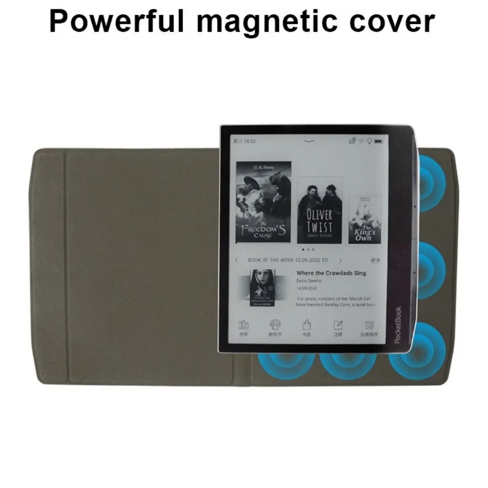 7 Inch case for Pocketbook Era 700 Magnetic protection case Anti-fall Leather Folio Cover Auto Sleep/Wake