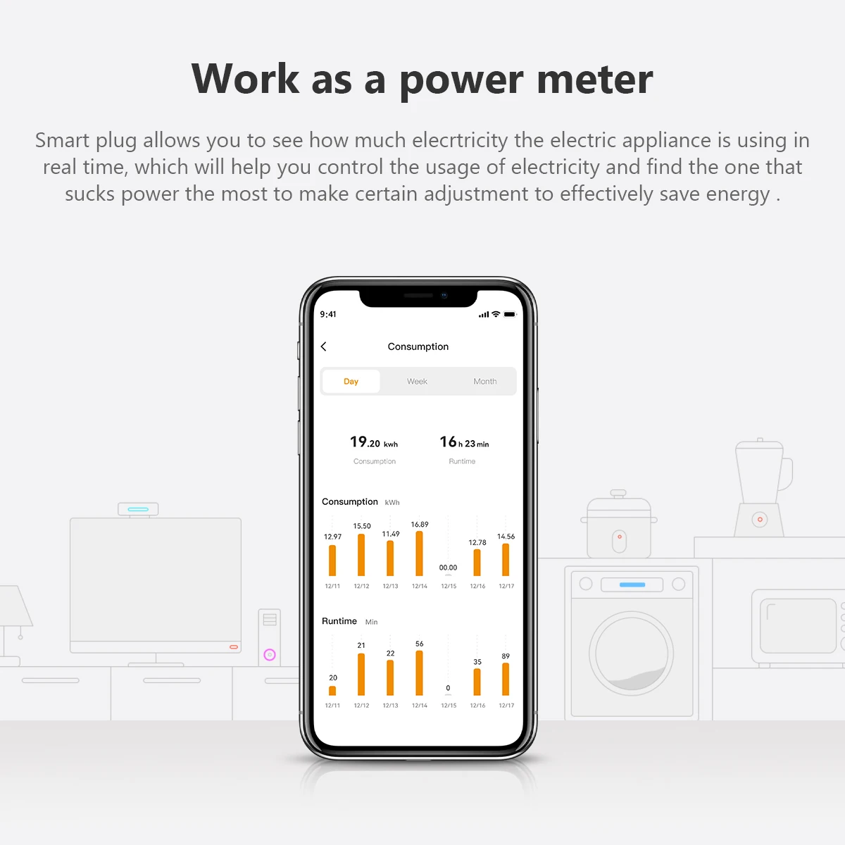 IMOU CE1 Smart Socket EU Smart Plug With Power Energy Monitoring Remote Control Voice Control Support Alexa Assistant 220-240V