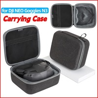 For DJI NEO GOGGLES N3 Goggles Storage Bag Suitcase Shockproof Portable Compatible with DJI N3 Glasses Protection Carrying Case