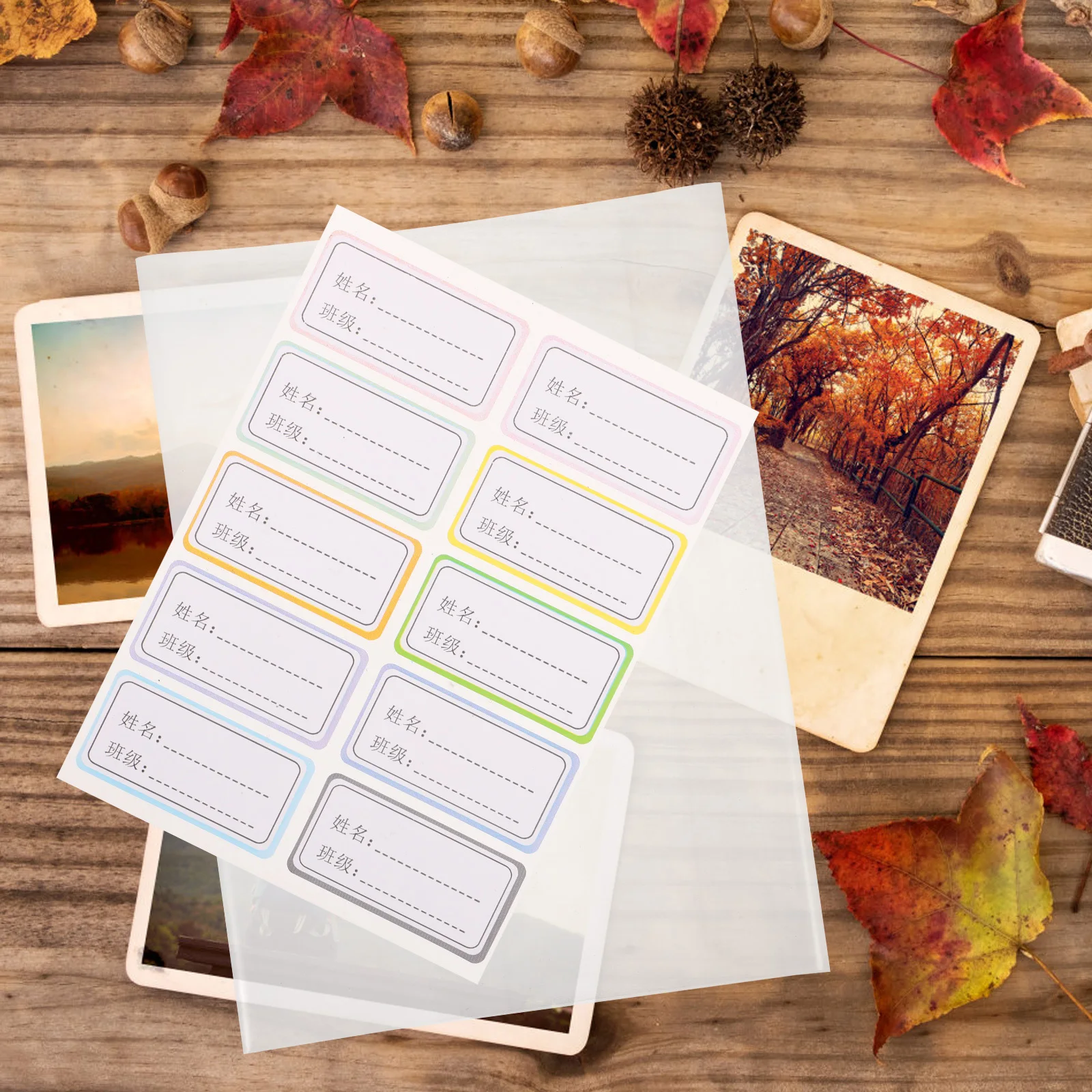 10Pcs Plastic Book Cover Transparent Protective Covers for Students Textbook Note Book Cover Clear Textbook Protective Covers