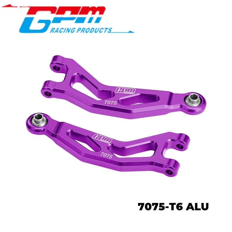 

GPM MGG054 Алюминиевые передние верхние рычаги подвески 7075 для ARRMA 1/18 GRANITE GROM / 1/14 TYPHON GROM / 1/16 QUAKE GROM RC Upgrade