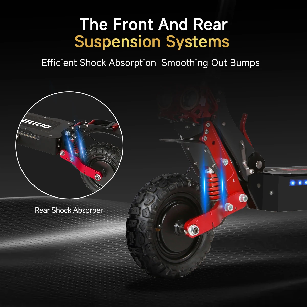 x7 PRO Chinese Warehouse 3600W Dual Motor Fast 65km/h 48V 21AH Battery 60km Long Distance Powerful 10-inch Off-road Tire Scooter