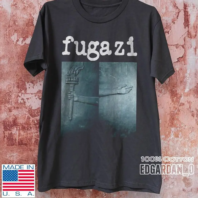 Fugazi The Argument Album Black T Shirt S 5Xl Heavy Cotton