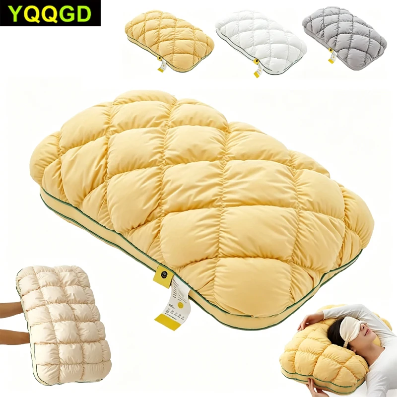 1PCS Bed Pillows - Pineapple Bun Sleep Pillow | Pineapple Bread Shape Ultra-Soft Decorative Cushion | for Home Bedroom