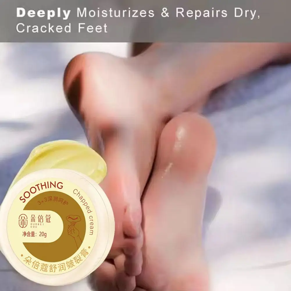 Anti-cracked Chapped Drying Cream Dead Skin Removal Feet Care Skin Soothing Hand Smooth Repair Nourishing 20g M1F8