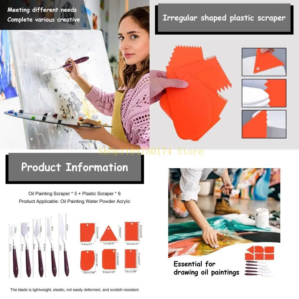 11X Palette Knife S…