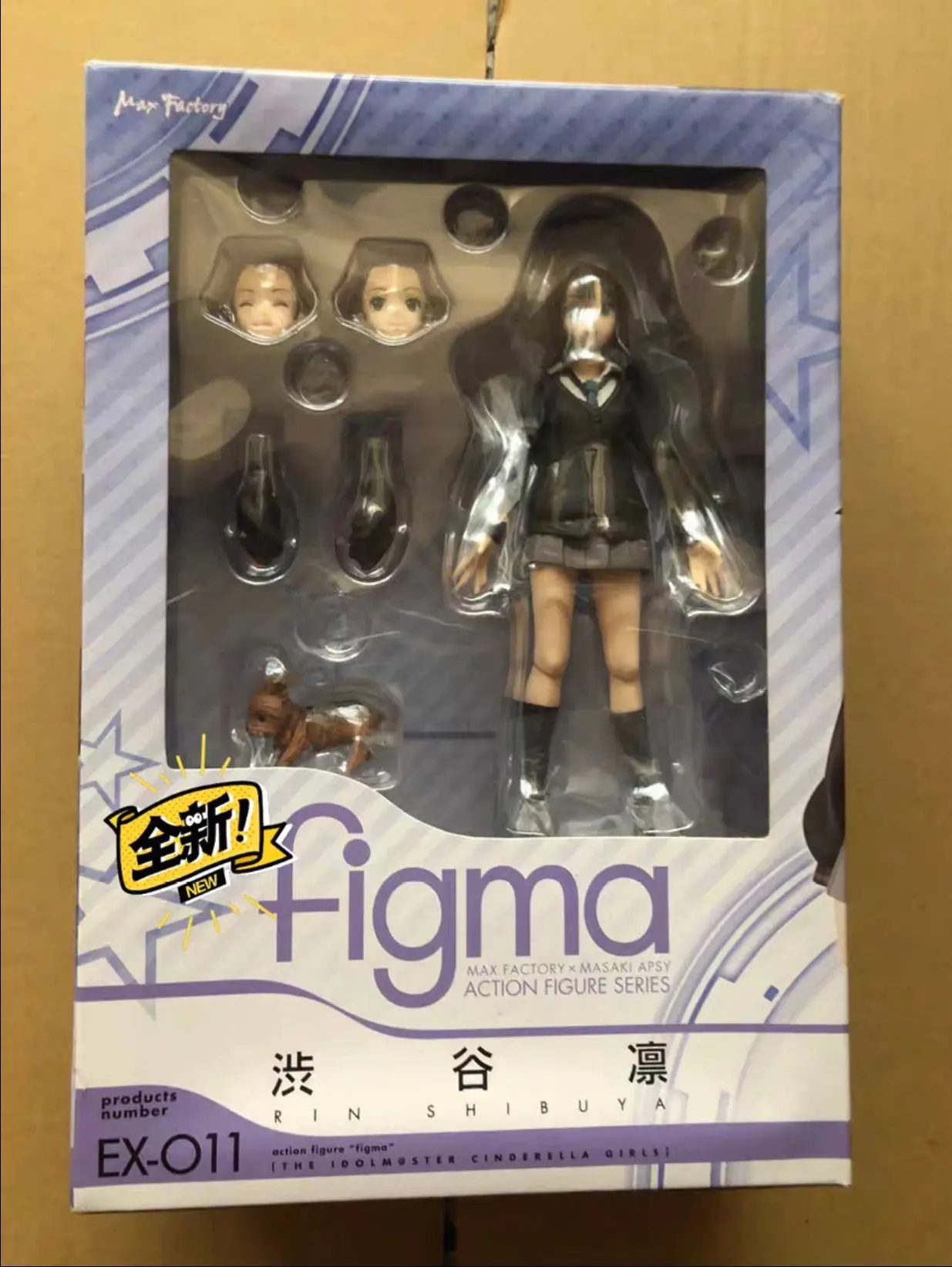 

100% Оригинальная фигурка Figma EX 011 Рин Шибуя в наличии, коллекционная аниме-фигурка, модель игрушки