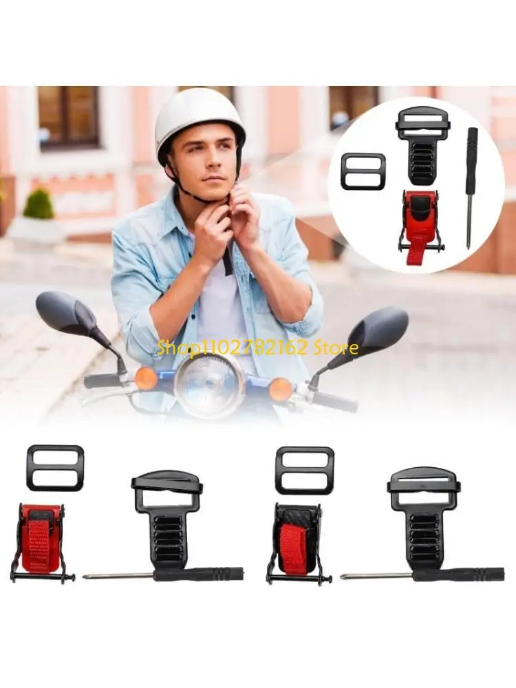 

547B защитные шлемы зажим для крепления, быстрая пряжка для велосипедных шлемов быстрое износ и удаление