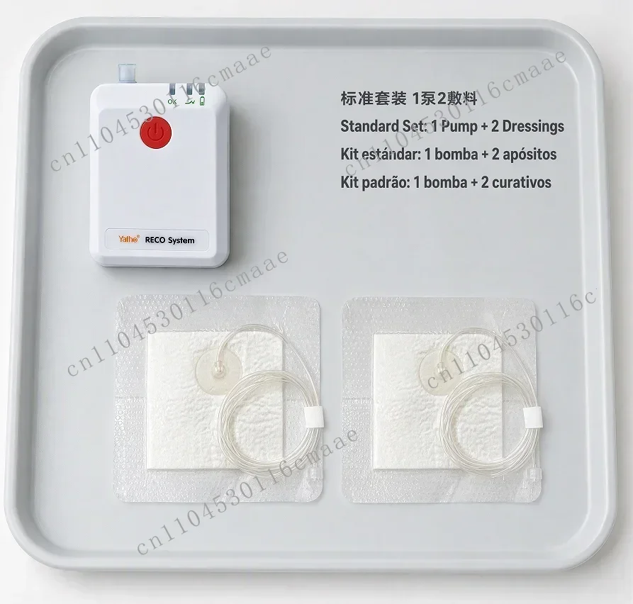 10 * 20Cm 15*20cm Clinical Rehabilitation Negative Pressure Wound Disposable Dressing Kit NPWT System Chronic Wound Multi-site