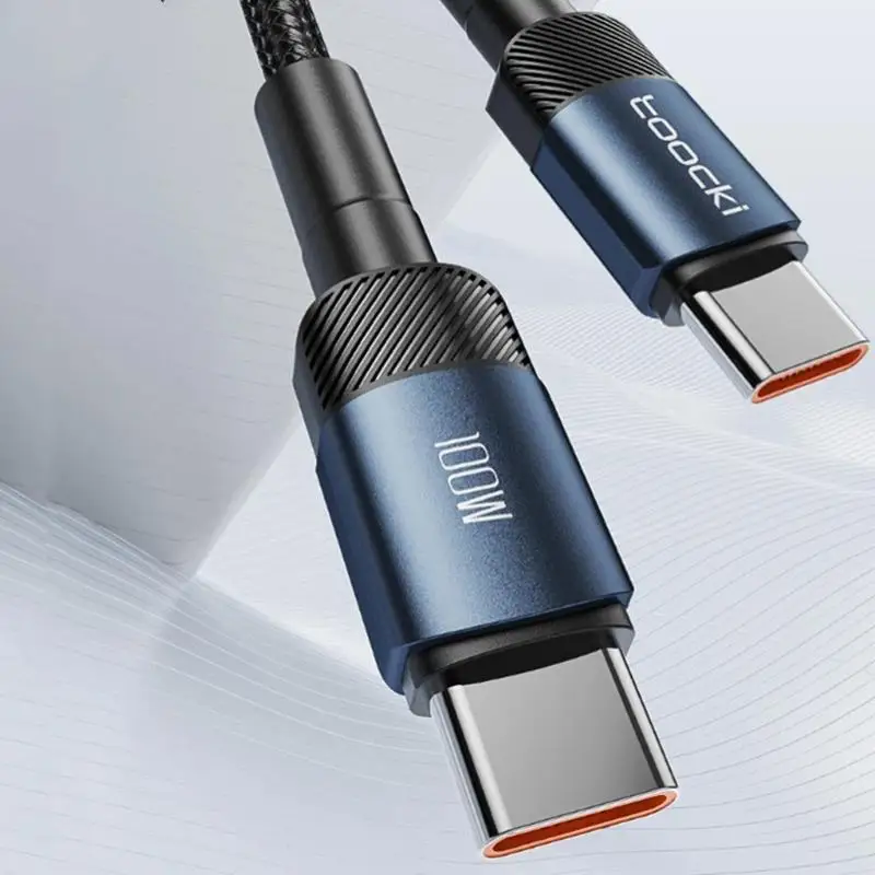 100W Type C To Type C Cable Fast Charging For Various Models Of Mobile Phones, Laptops, And Tablets