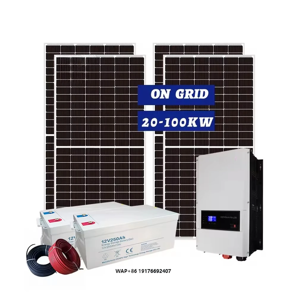 Solar System Complete 2kw 5kw 7kw 8kw 10kw 20kw Complete on Grid Solar Energy System for Home
