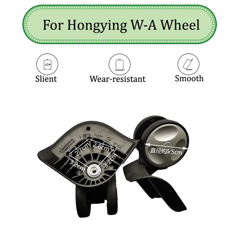 

Suitable For Hongying W-A Universal Wheel Trolley Case Wheel Replacement Luggage Pulley Sliding Casters Wear-resistant Repair