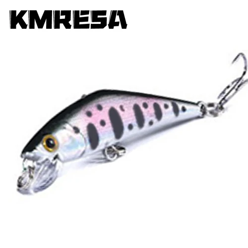 Imagen 1 del producto Señuelo de Pesca japonés, 68mm, 5,2g, pececillo que se hunde, cebo duro Artificial para lubina, perca, Lucio, salmón, trucha, 1 ud.